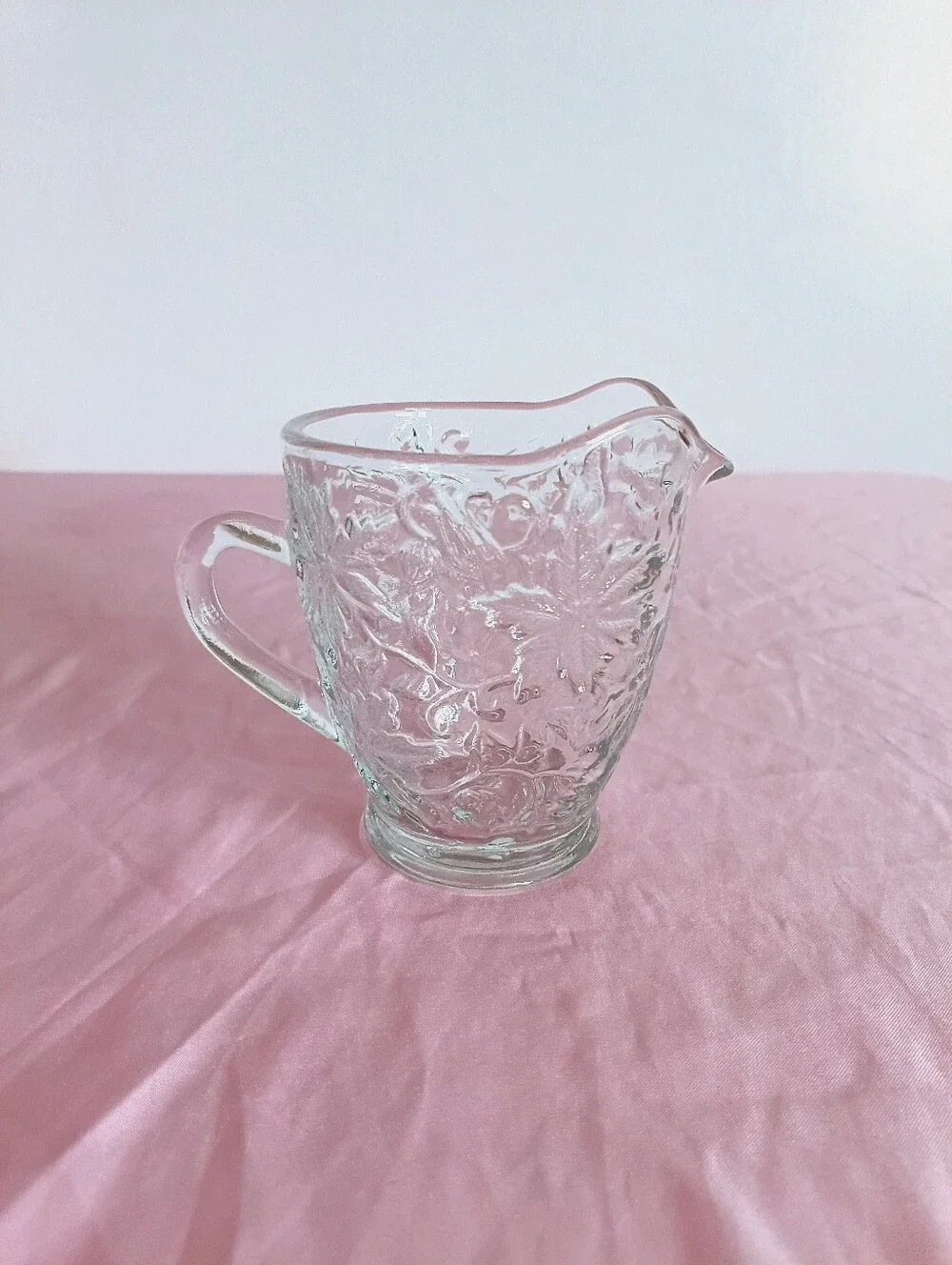 PRINCESS HOUSE FANTASIA CLEAR GLASS CREAMER